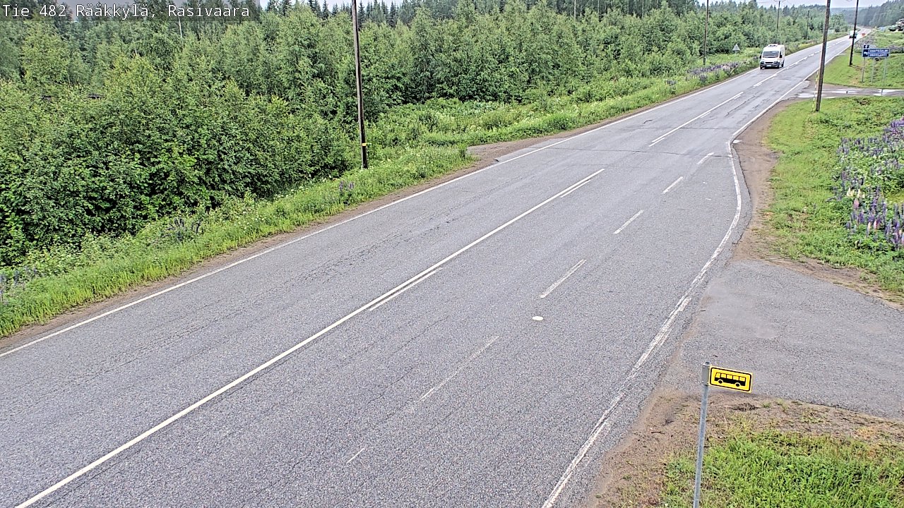 Weather Camera Image Road 482 Rääkkylä, Rasivaara, Rääkkylä, Pohjois-Karjala
