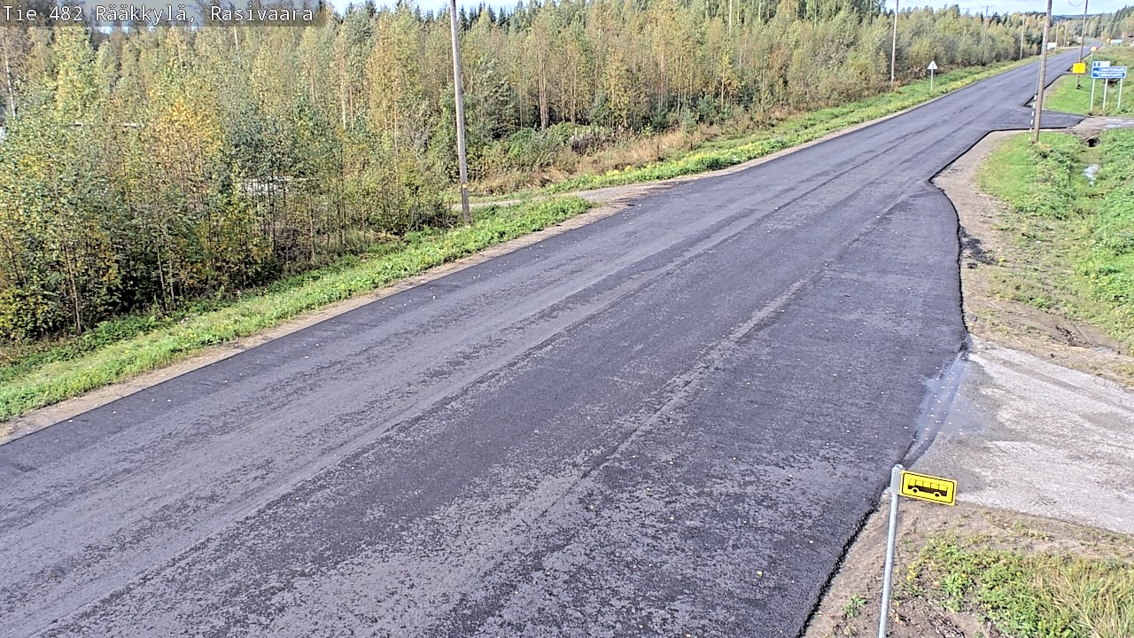 Weather Camera Image Road 482 Rääkkylä, Rasivaara, Rääkkylä, Pohjois-Karjala