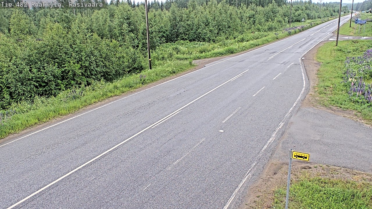 Weather Camera Image Road 482 Rääkkylä, Rasivaara, Rääkkylä, Pohjois-Karjala