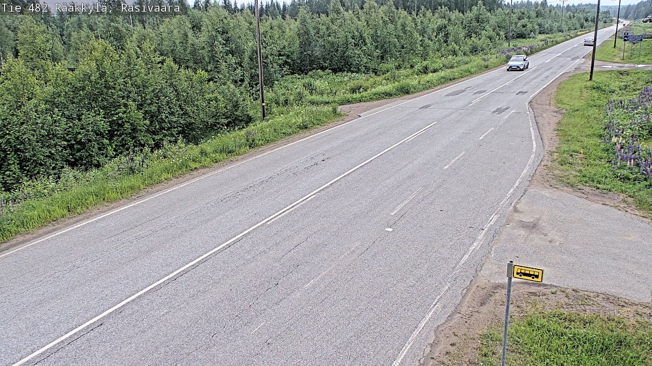 Weather Camera Image Road 482 Rääkkylä, Rasivaara, Rääkkylä, Pohjois-Karjala