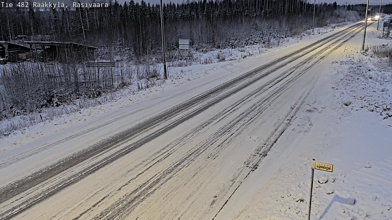 Weather Camera Image Road 482 Rääkkylä, Rasivaara, Rääkkylä, Pohjois-Karjala