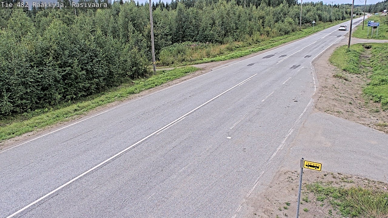 Weather Camera Image Road 482 Rääkkylä, Rasivaara, Rääkkylä, Pohjois-Karjala
