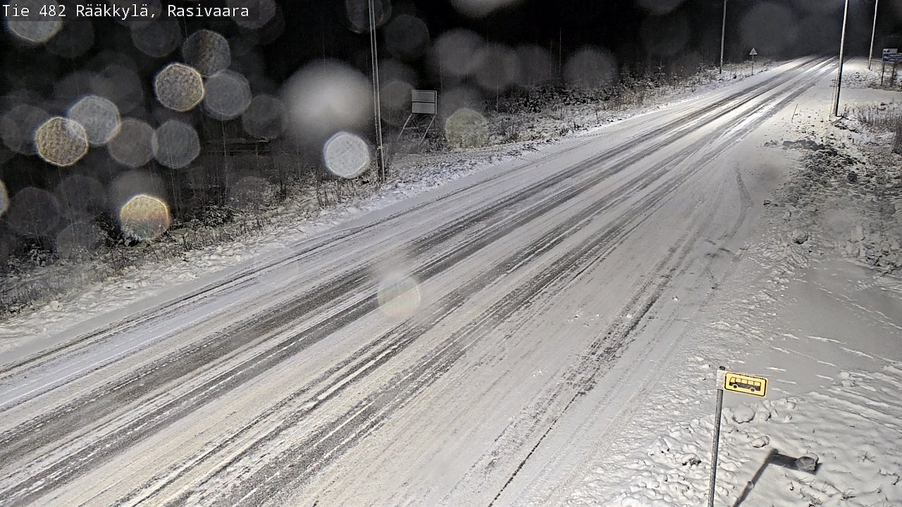 Weather Camera Image Road 482 Rääkkylä, Rasivaara, Rääkkylä, Pohjois-Karjala