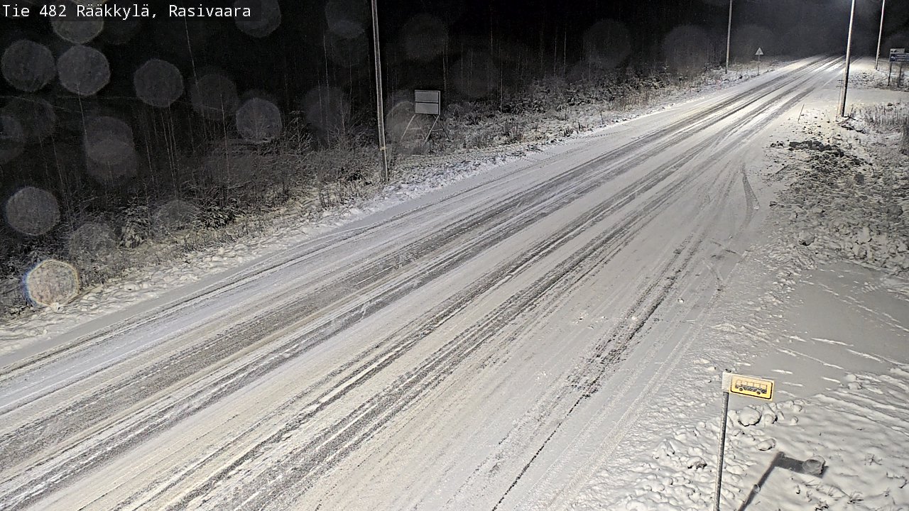 Weather Camera Image Road 482 Rääkkylä, Rasivaara, Rääkkylä, Pohjois-Karjala