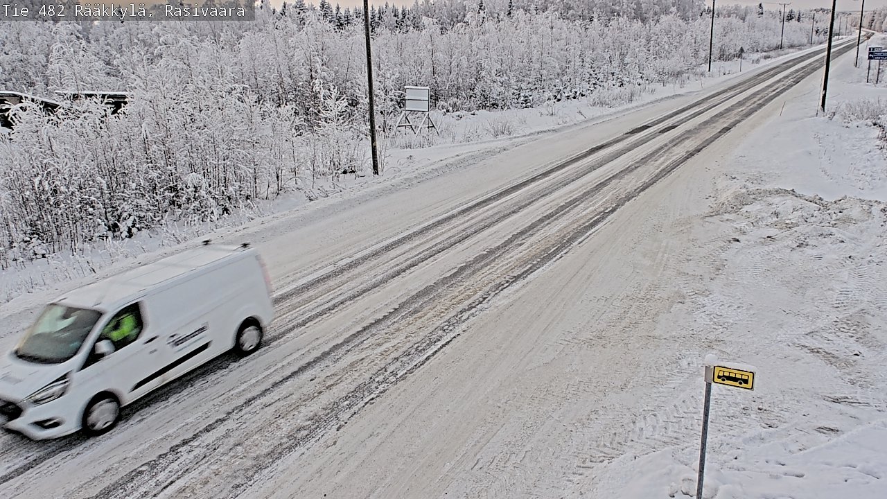 Weather Camera Image Road 482 Rääkkylä, Rasivaara, Rääkkylä, Pohjois-Karjala