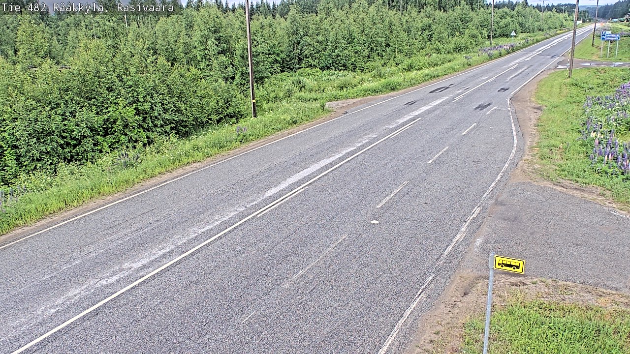 Weather Camera Image Road 482 Rääkkylä, Rasivaara, Rääkkylä, Pohjois-Karjala