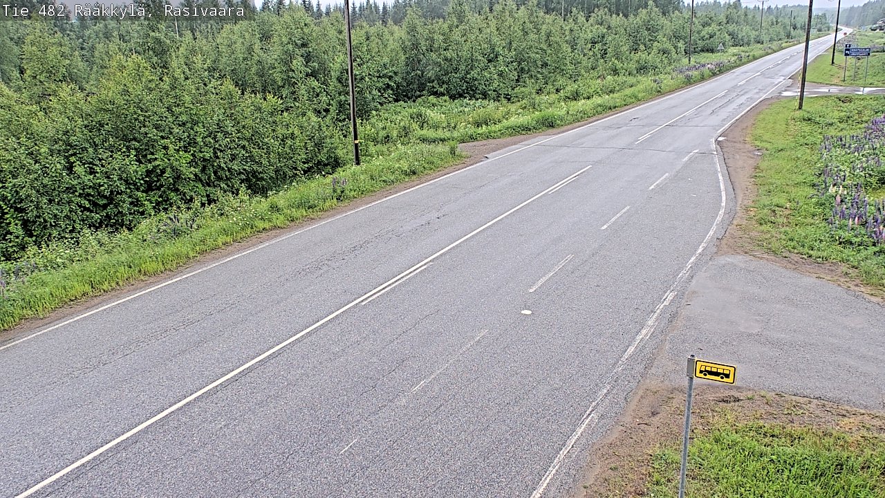 Weather Camera Image Road 482 Rääkkylä, Rasivaara, Rääkkylä, Pohjois-Karjala