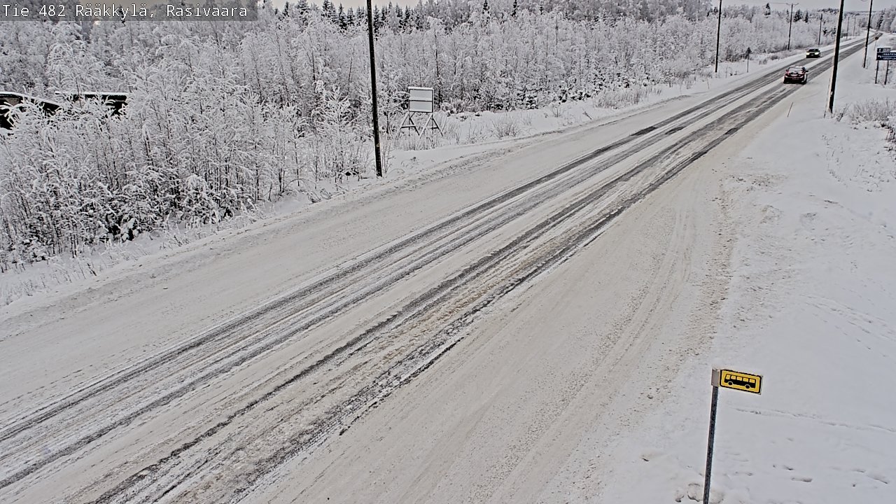 Weather Camera Image Road 482 Rääkkylä, Rasivaara, Rääkkylä, Pohjois-Karjala