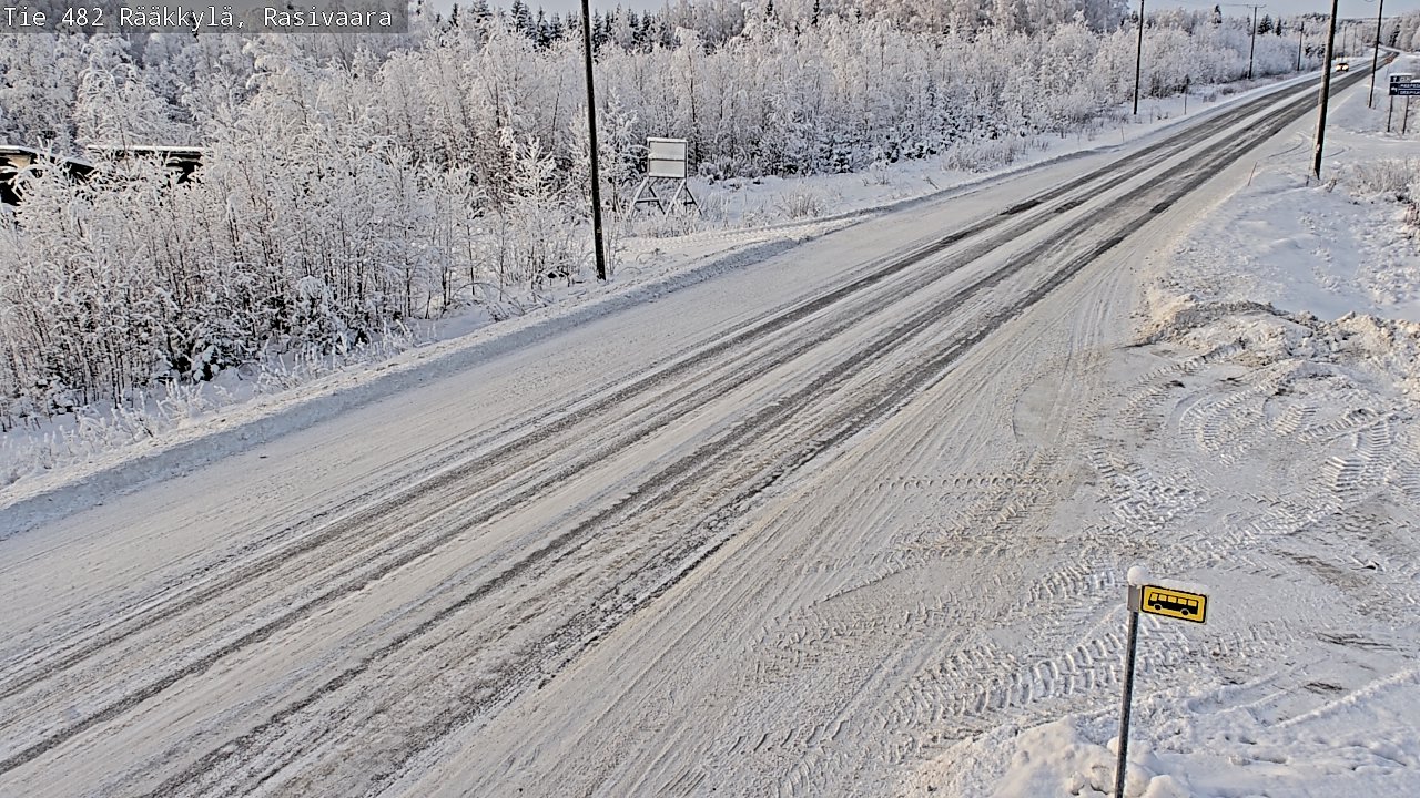 Weather Camera Image Road 482 Rääkkylä, Rasivaara, Rääkkylä, Pohjois-Karjala