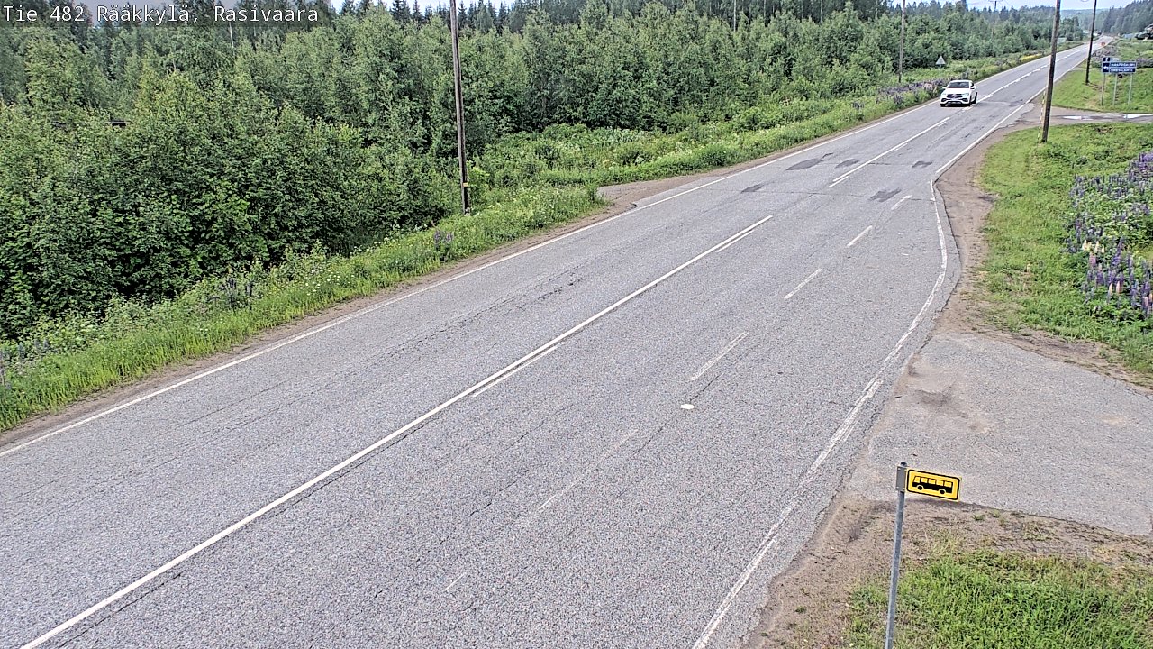 Weather Camera Image Road 482 Rääkkylä, Rasivaara, Rääkkylä, Pohjois-Karjala