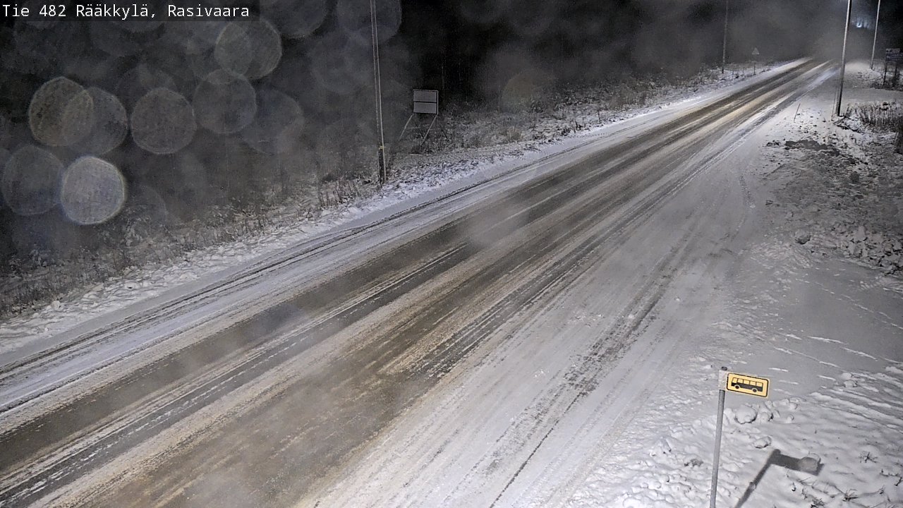 Weather Camera Image Road 482 Rääkkylä, Rasivaara, Rääkkylä, Pohjois-Karjala