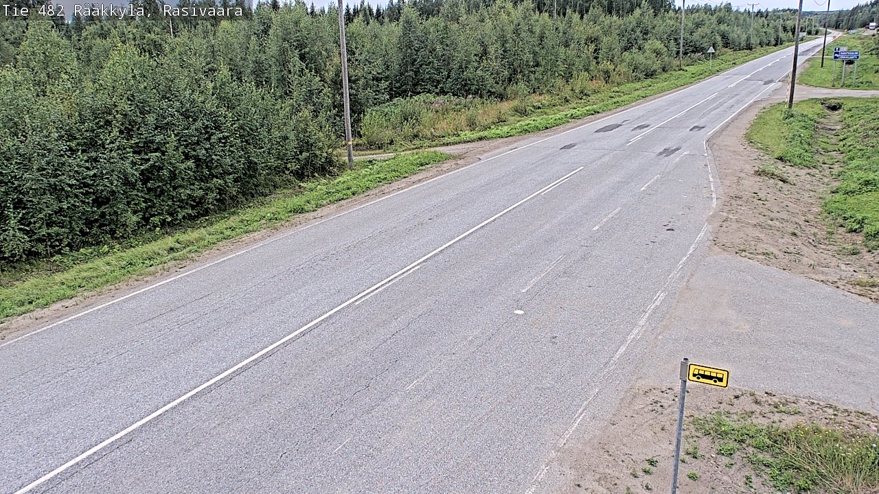 Weather Camera Image Road 482 Rääkkylä, Rasivaara, Rääkkylä, Pohjois-Karjala
