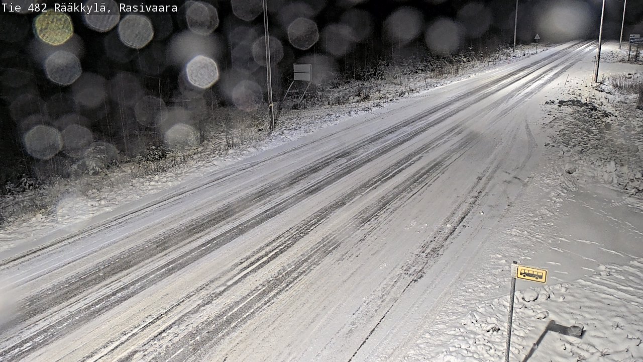 Weather Camera Image Road 482 Rääkkylä, Rasivaara, Rääkkylä, Pohjois-Karjala