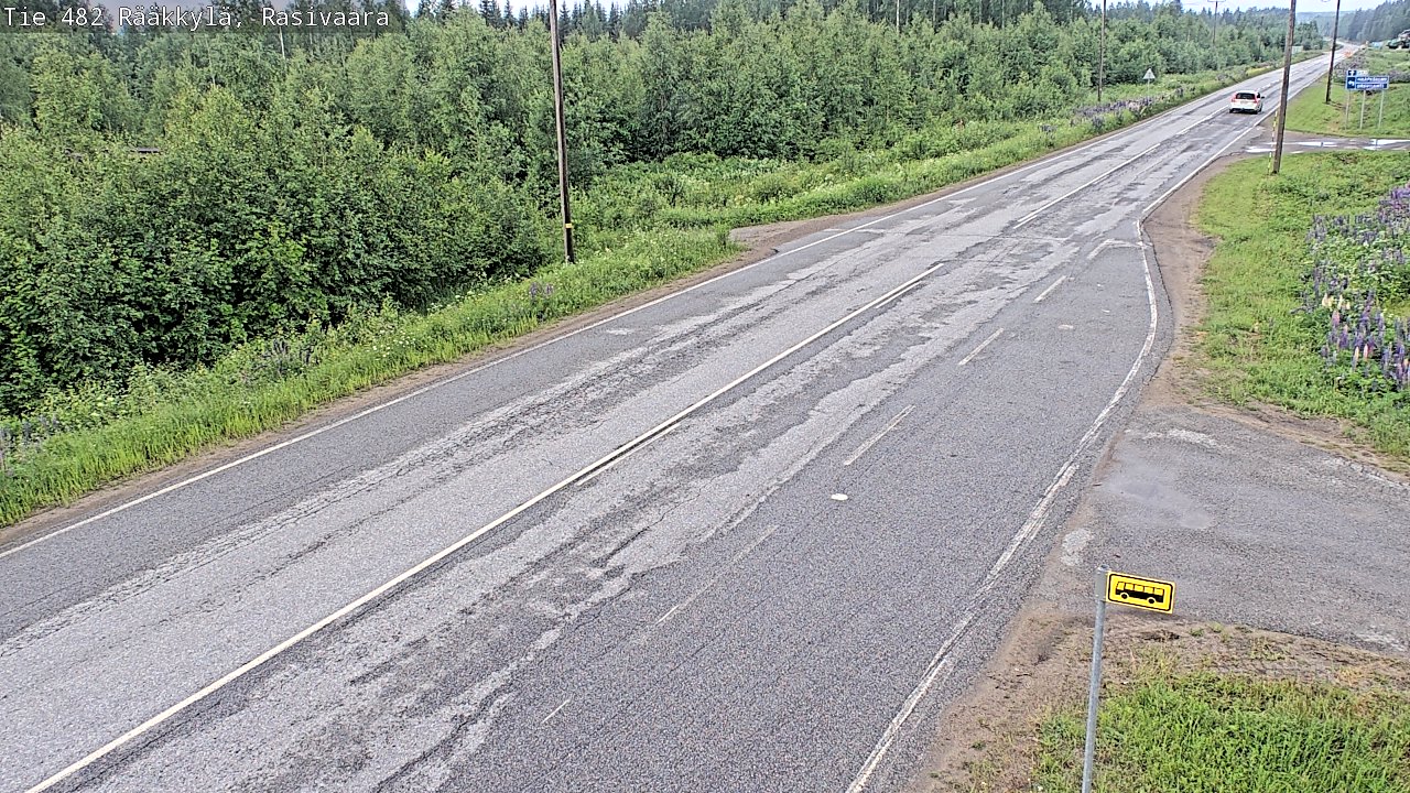Weather Camera Image Road 482 Rääkkylä, Rasivaara, Rääkkylä, Pohjois-Karjala