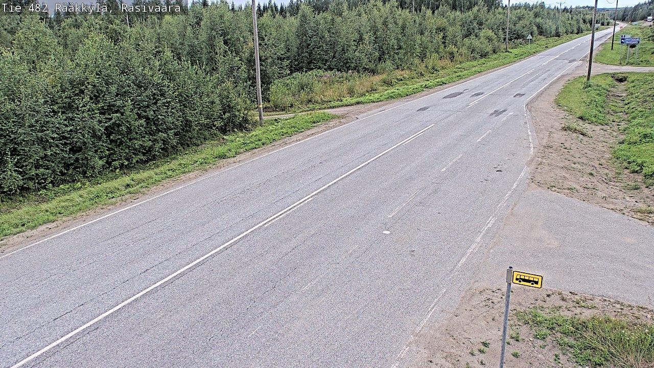 Weather Camera Image Road 482 Rääkkylä, Rasivaara, Rääkkylä, Pohjois-Karjala
