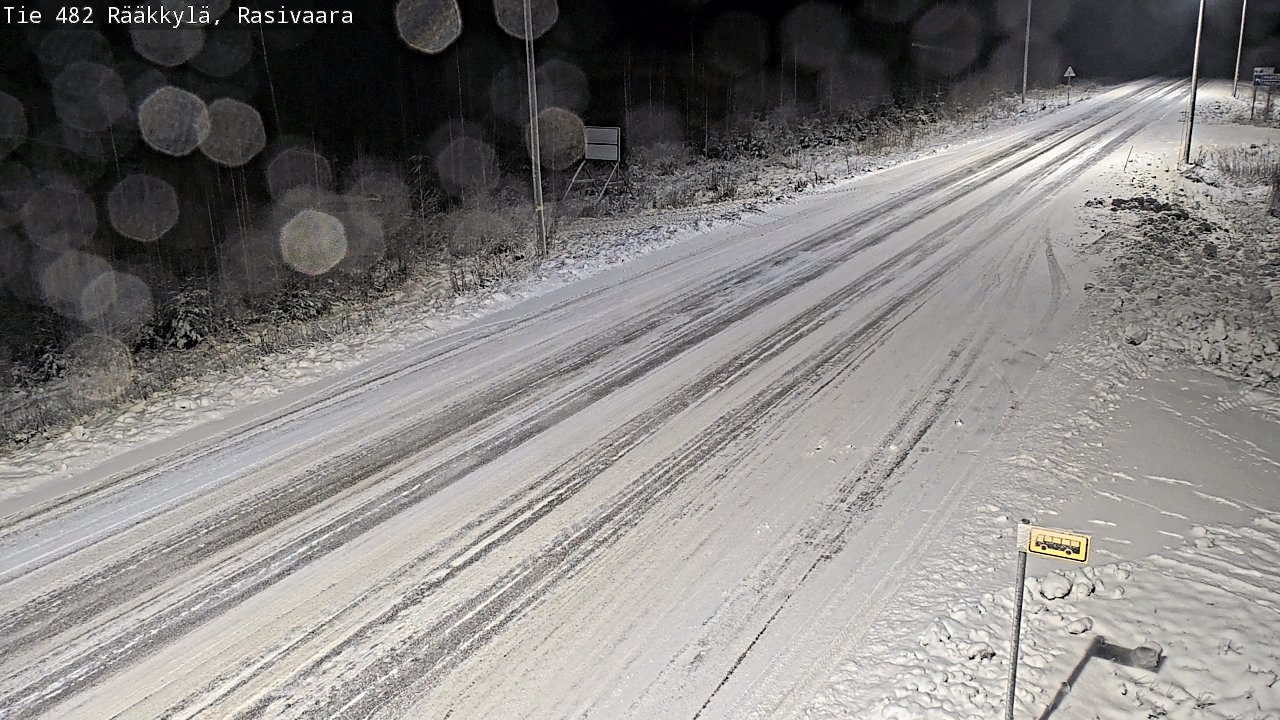 Weather Camera Image Road 482 Rääkkylä, Rasivaara, Rääkkylä, Pohjois-Karjala