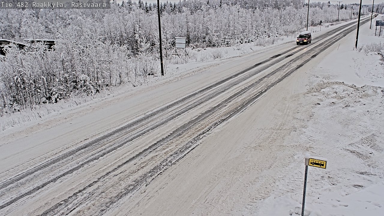 Weather Camera Image Road 482 Rääkkylä, Rasivaara, Rääkkylä, Pohjois-Karjala