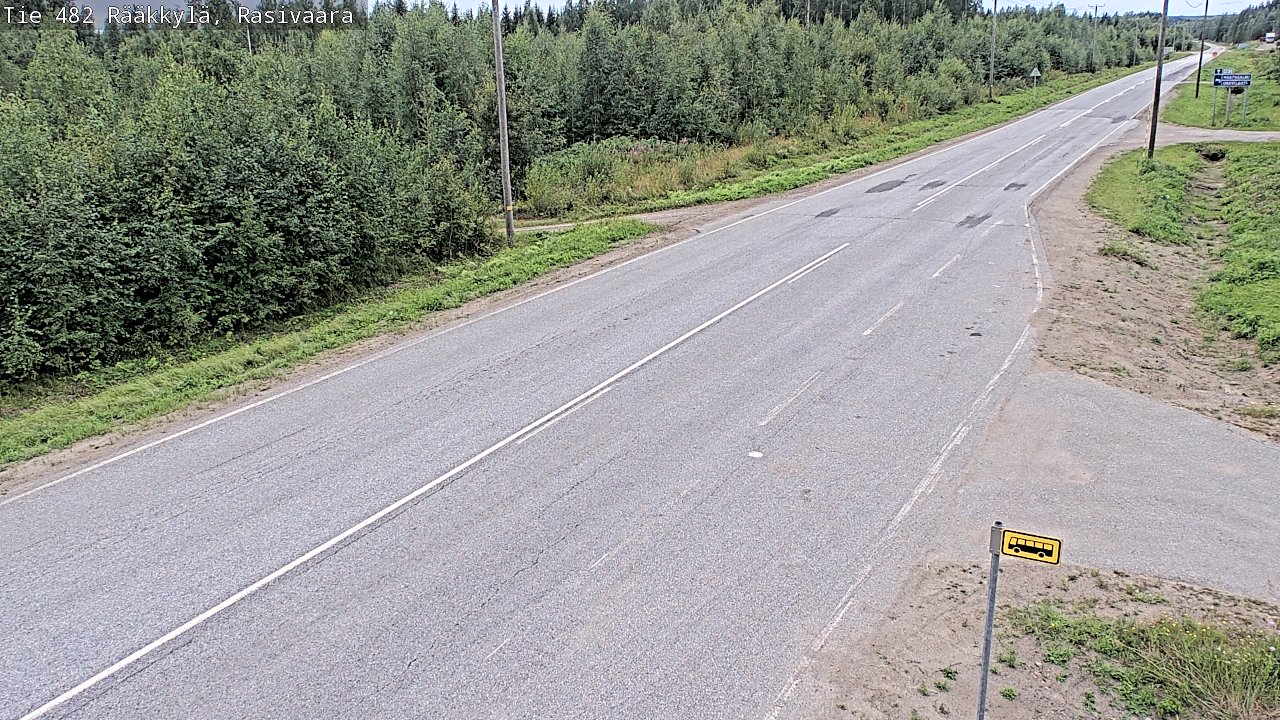 Weather Camera Image Road 482 Rääkkylä, Rasivaara, Rääkkylä, Pohjois-Karjala