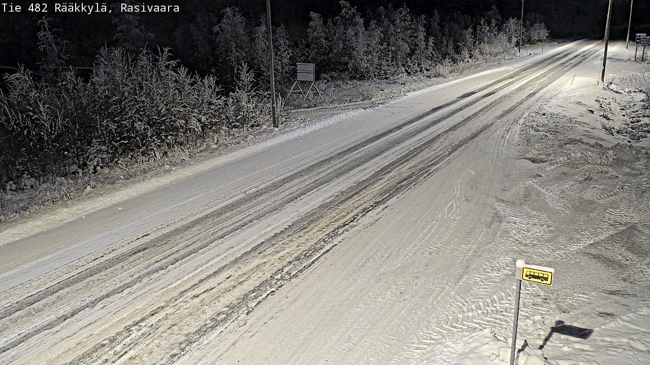Weather Camera Image Road 482 Rääkkylä, Rasivaara, Rääkkylä, Pohjois-Karjala