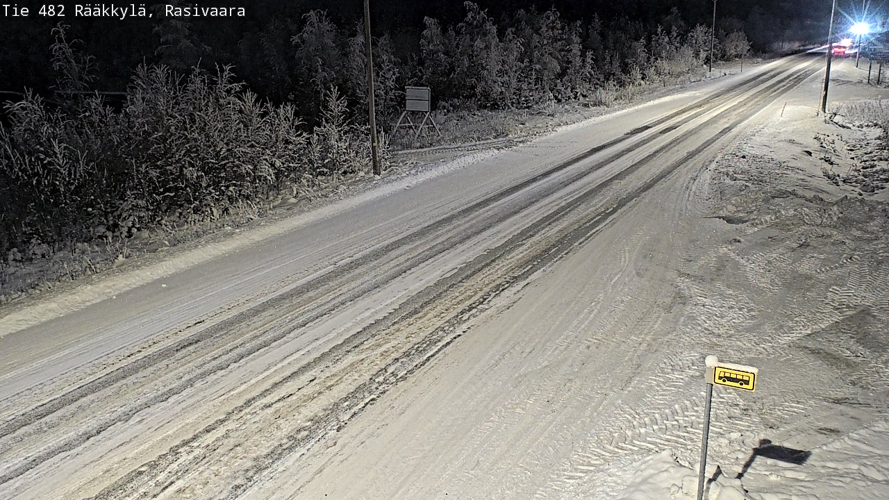 Weather Camera Image Road 482 Rääkkylä, Rasivaara, Rääkkylä, Pohjois-Karjala