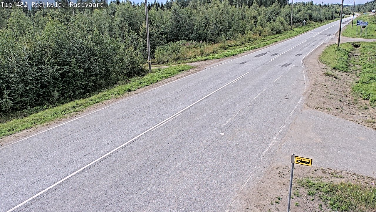 Weather Camera Image Road 482 Rääkkylä, Rasivaara, Rääkkylä, Pohjois-Karjala