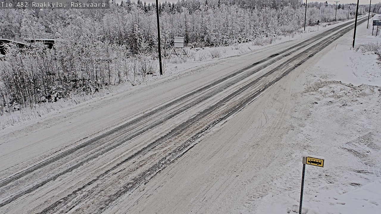 Weather Camera Image Road 482 Rääkkylä, Rasivaara, Rääkkylä, Pohjois-Karjala
