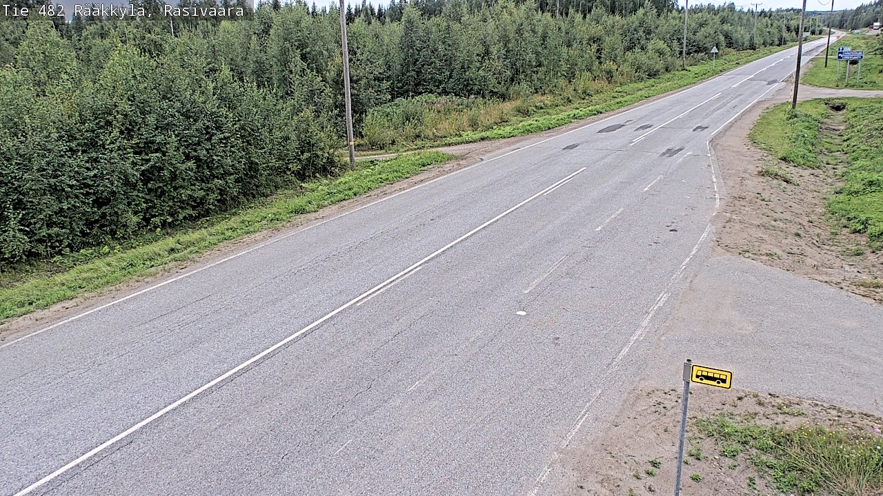 Weather Camera Image Road 482 Rääkkylä, Rasivaara, Rääkkylä, Pohjois-Karjala