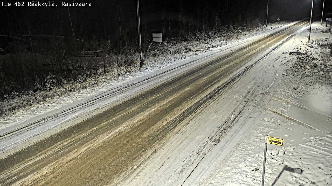 Weather Camera Image Road 482 Rääkkylä, Rasivaara, Rääkkylä, Pohjois-Karjala