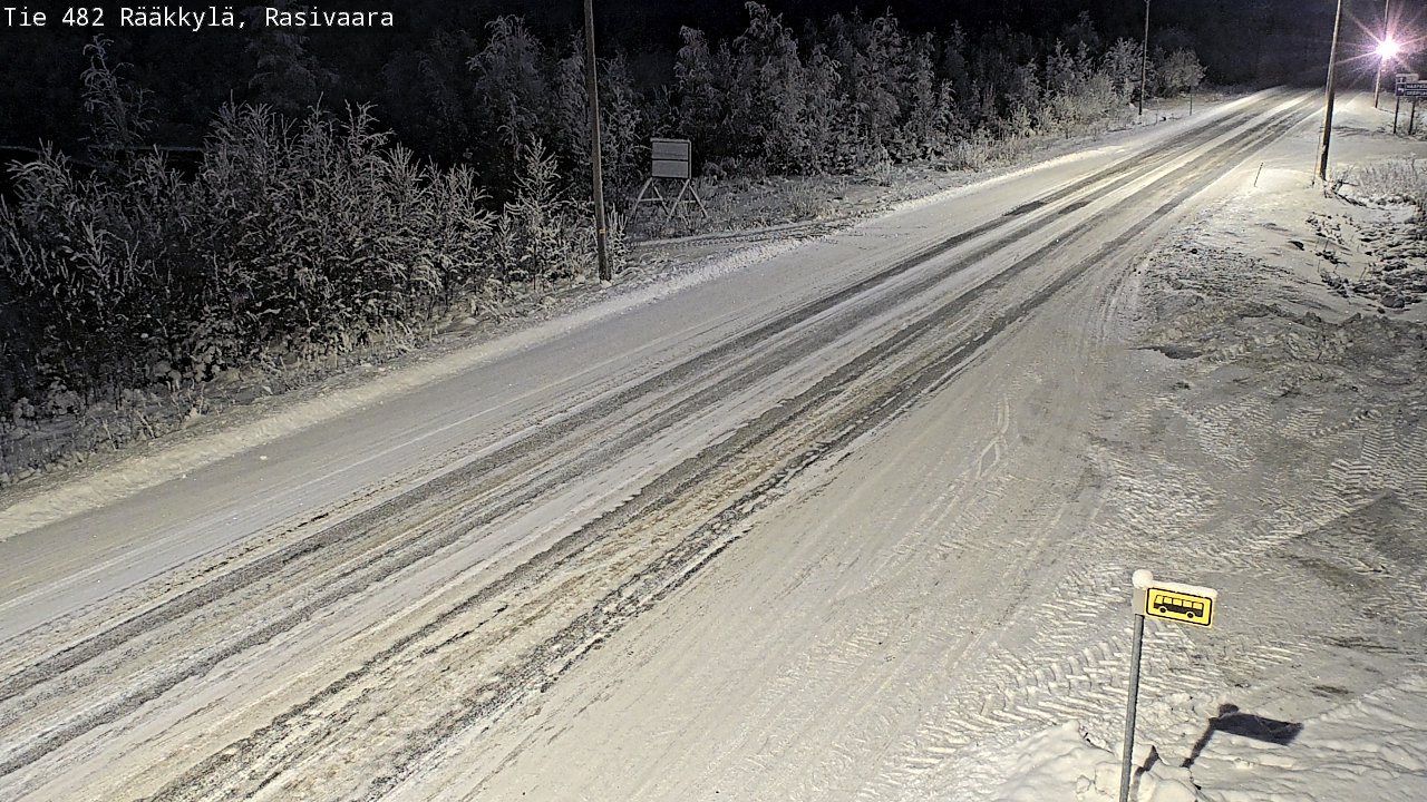 Weather Camera Image Road 482 Rääkkylä, Rasivaara, Rääkkylä, Pohjois-Karjala