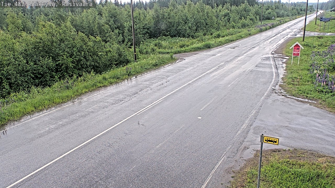 Weather Camera Image Road 482 Rääkkylä, Rasivaara, Rääkkylä, Pohjois-Karjala