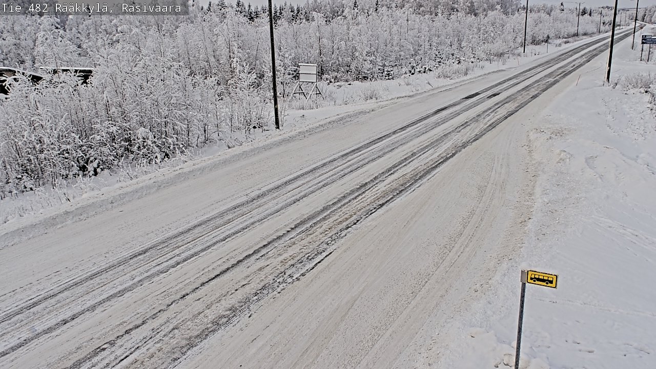Weather Camera Image Road 482 Rääkkylä, Rasivaara, Rääkkylä, Pohjois-Karjala