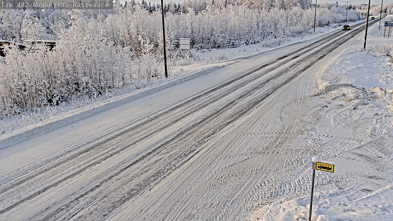 Weather Camera Image Road 482 Rääkkylä, Rasivaara, Rääkkylä, Pohjois-Karjala