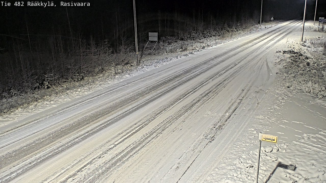 Weather Camera Image Road 482 Rääkkylä, Rasivaara, Rääkkylä, Pohjois-Karjala