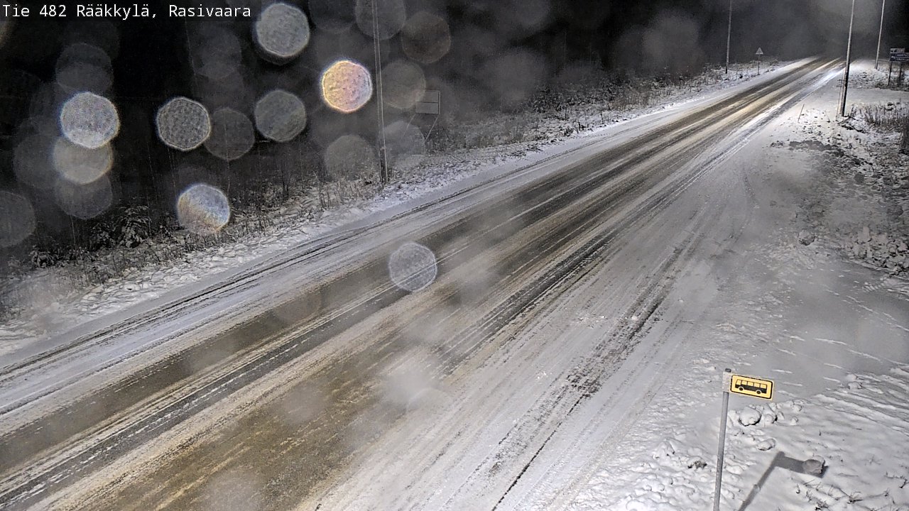 Weather Camera Image Road 482 Rääkkylä, Rasivaara, Rääkkylä, Pohjois-Karjala