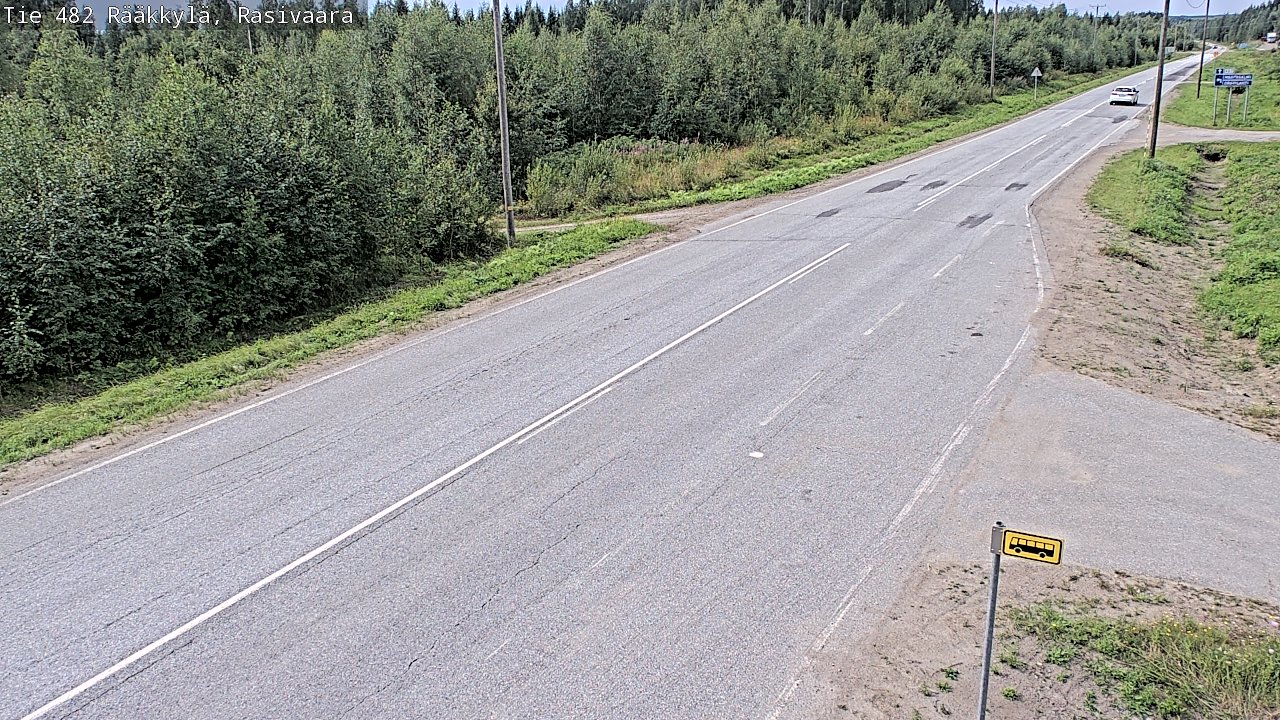 Weather Camera Image Road 482 Rääkkylä, Rasivaara, Rääkkylä, Pohjois-Karjala