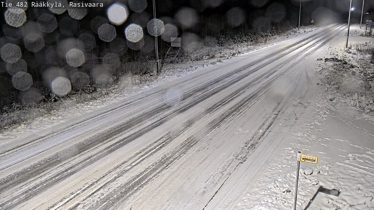 Weather Camera Image Road 482 Rääkkylä, Rasivaara, Rääkkylä, Pohjois-Karjala