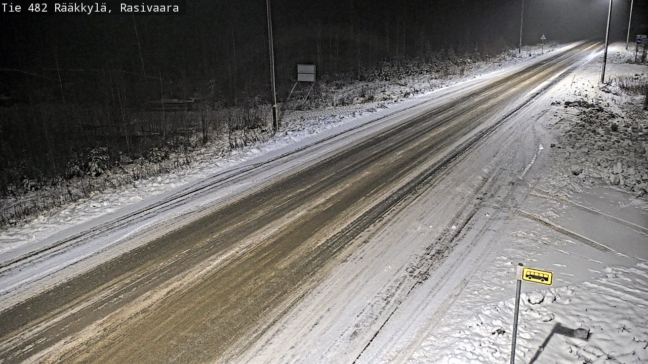 Weather Camera Image Road 482 Rääkkylä, Rasivaara, Rääkkylä, Pohjois-Karjala