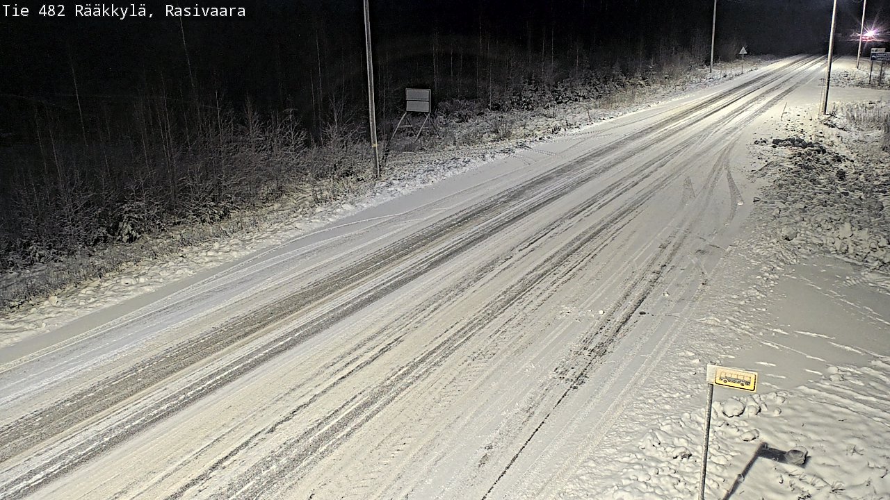 Weather Camera Image Road 482 Rääkkylä, Rasivaara, Rääkkylä, Pohjois-Karjala