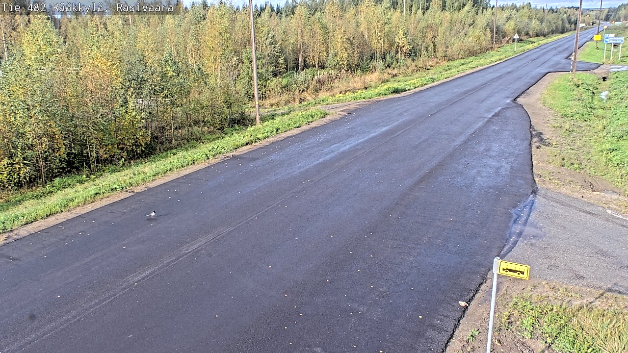 Weather Camera Image Road 482 Rääkkylä, Rasivaara, Rääkkylä, Pohjois-Karjala