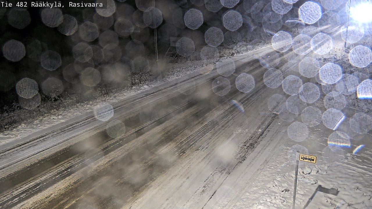 Weather Camera Image Road 482 Rääkkylä, Rasivaara, Rääkkylä, Pohjois-Karjala