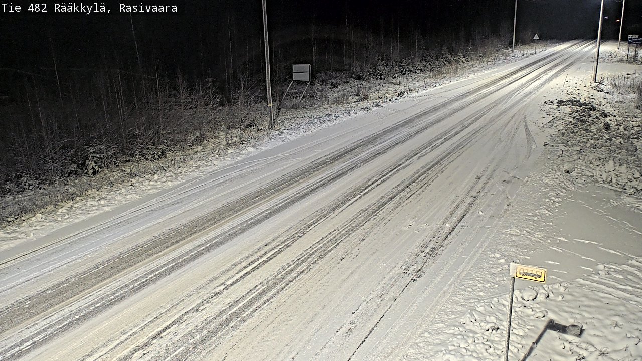 Weather Camera Image Road 482 Rääkkylä, Rasivaara, Rääkkylä, Pohjois-Karjala