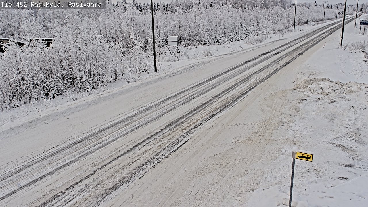 Weather Camera Image Road 482 Rääkkylä, Rasivaara, Rääkkylä, Pohjois-Karjala