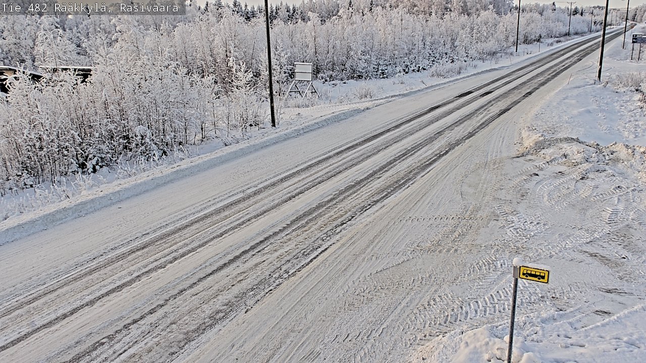 Weather Camera Image Road 482 Rääkkylä, Rasivaara, Rääkkylä, Pohjois-Karjala