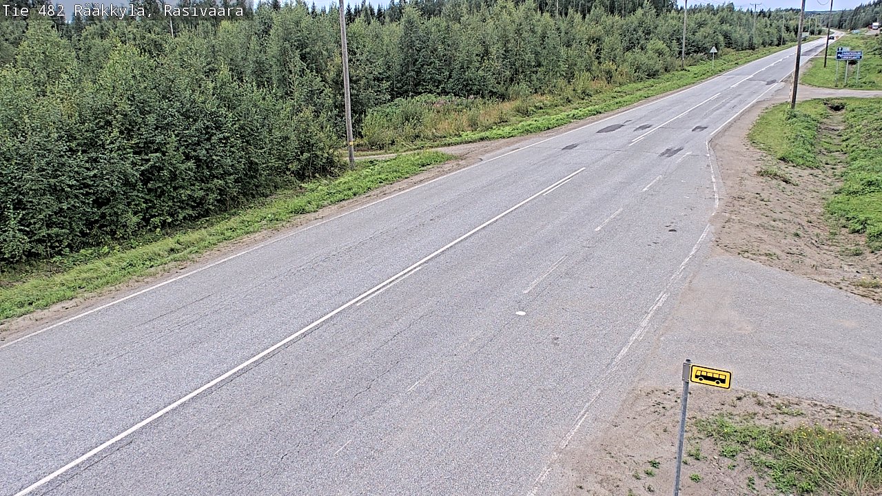 Weather Camera Image Road 482 Rääkkylä, Rasivaara, Rääkkylä, Pohjois-Karjala
