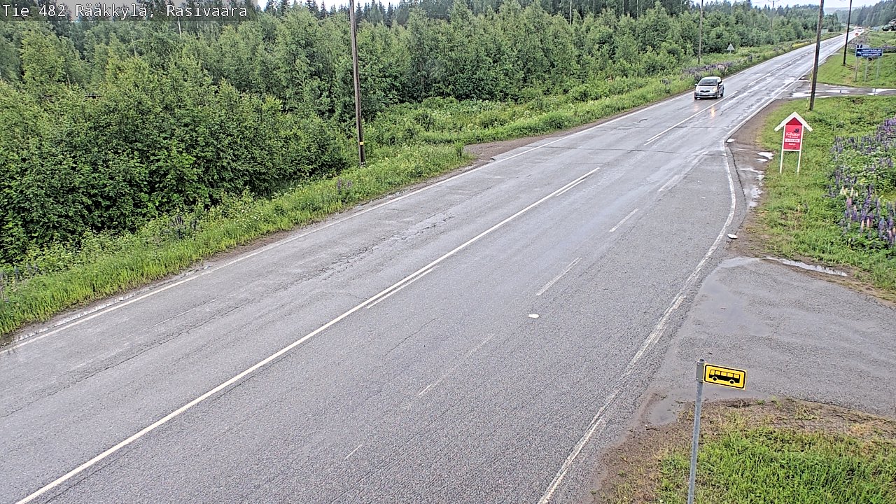 Weather Camera Image Road 482 Rääkkylä, Rasivaara, Rääkkylä, Pohjois-Karjala