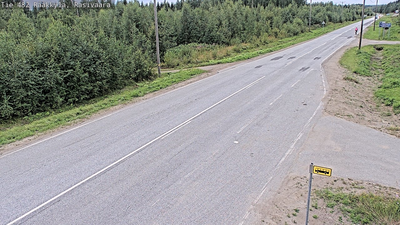 Weather Camera Image Road 482 Rääkkylä, Rasivaara, Rääkkylä, Pohjois-Karjala
