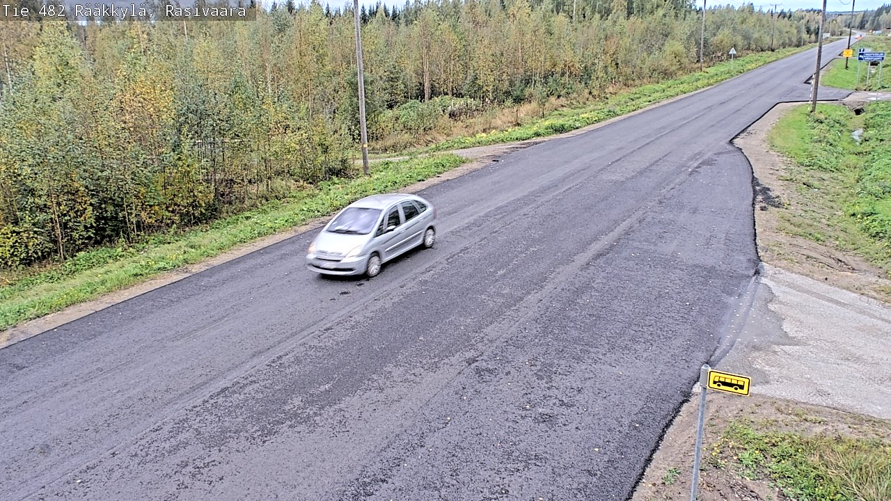 Weather Camera Image Road 482 Rääkkylä, Rasivaara, Rääkkylä, Pohjois-Karjala