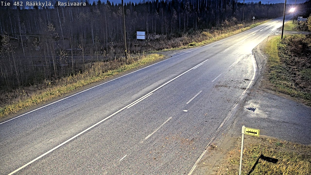 Kelikamerat Kuva Tie 482 Rääkkylä, Rasivaara, Rääkkylä, Pohjois-Karjala