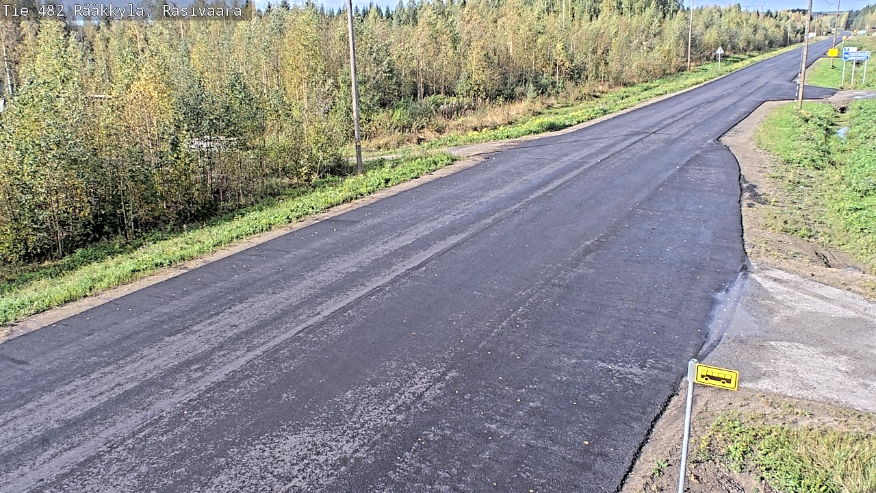 Weather Camera Image Road 482 Rääkkylä, Rasivaara, Rääkkylä, Pohjois-Karjala
