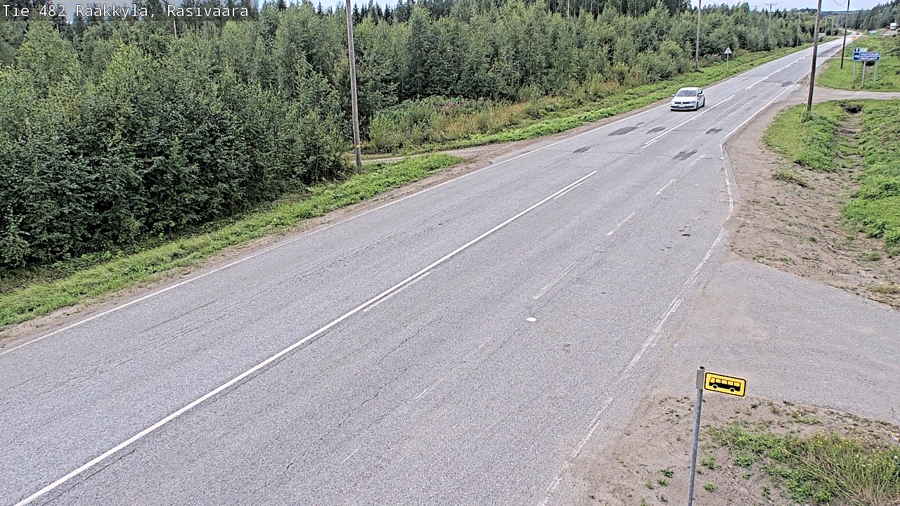Weather Camera Image Road 482 Rääkkylä, Rasivaara, Rääkkylä, Pohjois-Karjala
